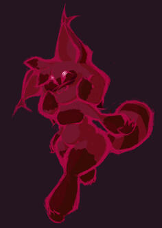 Gorgeous finished art of Rynkun drawn by Estherna for my 18th Bday!!!