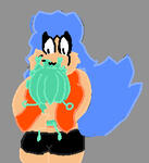 Rynkun hugging oomfio's OC aqua