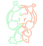 doodle of rynkun kneeling