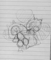 Sketch made for my mother's birthday^^